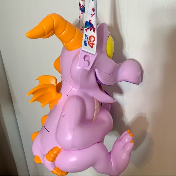 NWT. Disney Figment the dragon popcorn bucket for Epcot’s 40th anniversary. - Picture 5 of 9